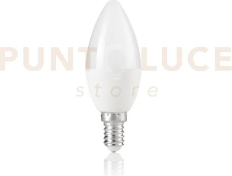 Lampadina attacco e14 oliva in plastica bianca 6 w 560 lm 4000 k ø ...