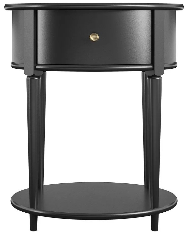 Comodino nero Aurora - Støraa