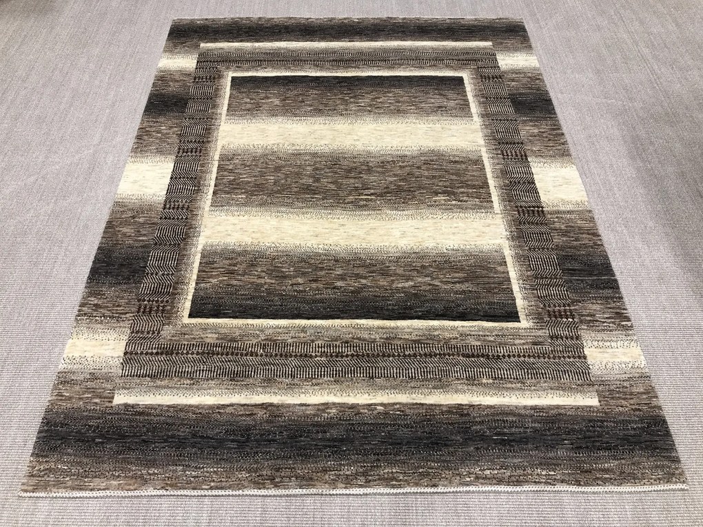 Loribaft Tappeto persiano 230x180 Grigio (Iran) Annodato A Mano