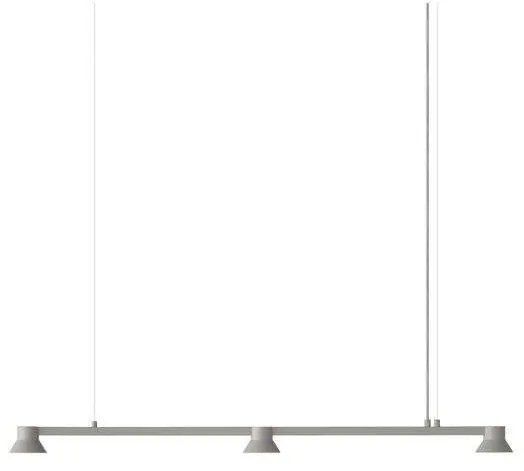 Normann Copenhagen - Hat Linear Lampada a Sospensione Small Warm Grey Normann Copenhagen