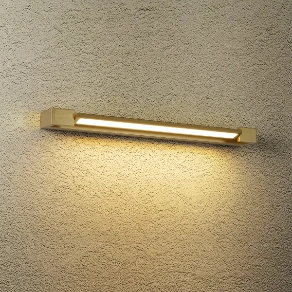 Brilagi-LED Illuminazione per specchio da bagno AQUA LINE LED/18W/230V 60 cm IP44 dorata