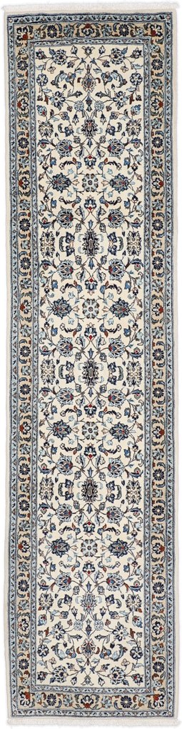 Kashan Tappeto persiano 290 x 70 Beige (Iran) Annodato A Mano