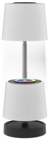 LED RGBW dimmerabile lampada da tavolo ricaricabile per esterni LED/2W/5V IP44 1200 mAh grigia