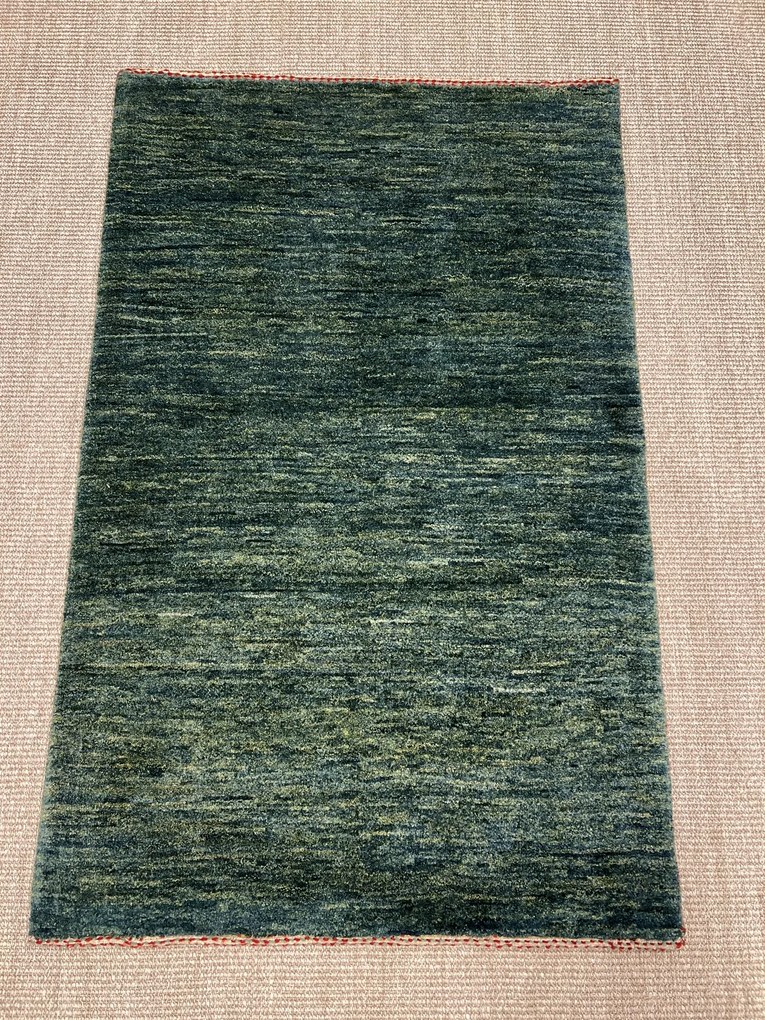 Gabbeh Tappeto 120 x 80 Verde (Iran) Annodato A Mano