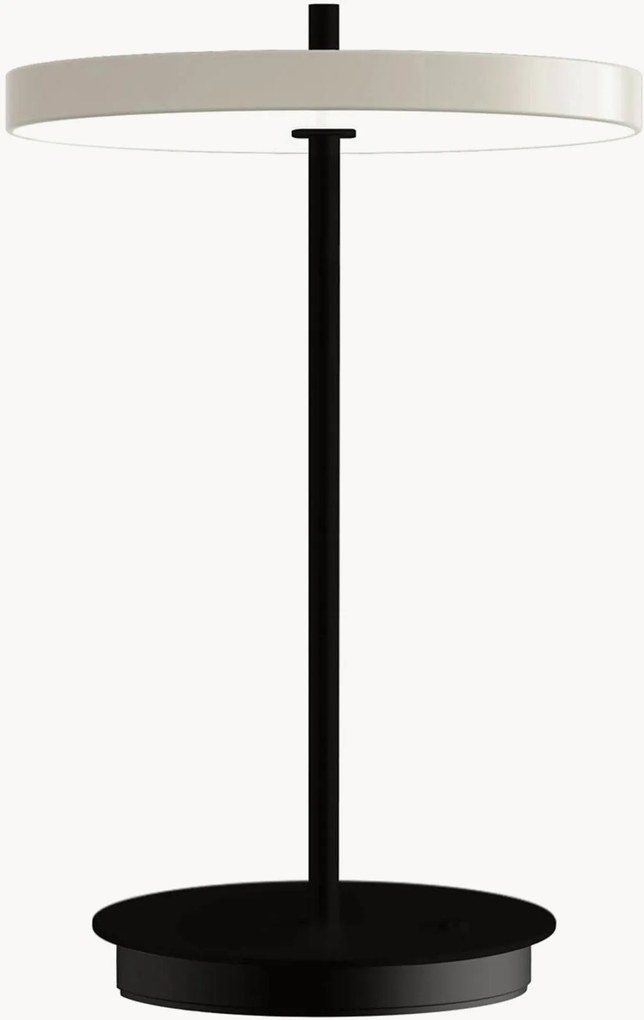 Lampada da tavolo piccola portatile a LED con luce regolabile Asteria Move