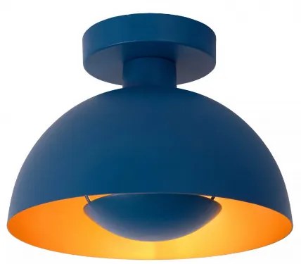 Lucide Lampada da soffitto con struttura a fungo in acciaio dal design moderno Siemon - 40W BLU