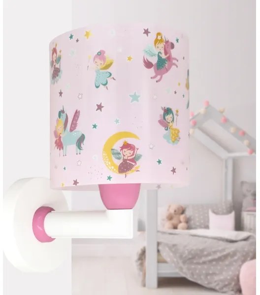 Dalber 42499 - Applique per bambini FAIRY DREAMS 1xE27/15W/230V