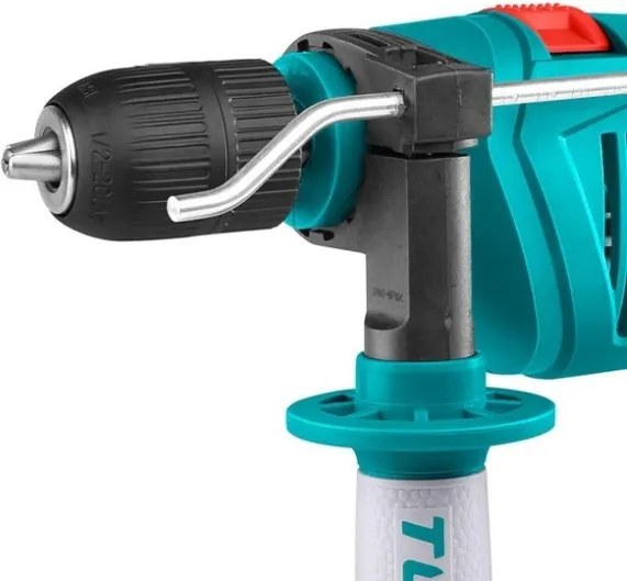 Trapano A Percussione 850 W Mandrino Autoserrante Industrial Total A Filo