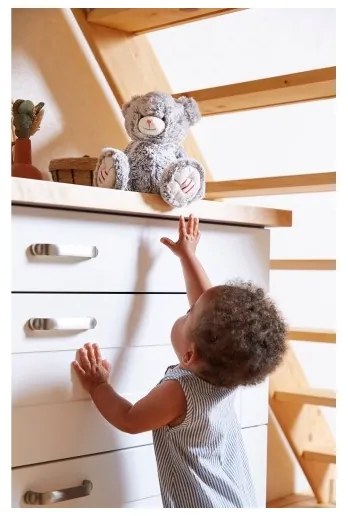 Kaloo - Peluche con melodia orso ROUGE