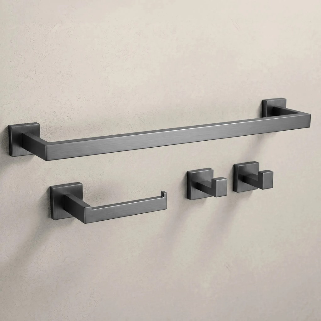 Set accessori da bagno Rio Titan 4 pezzi