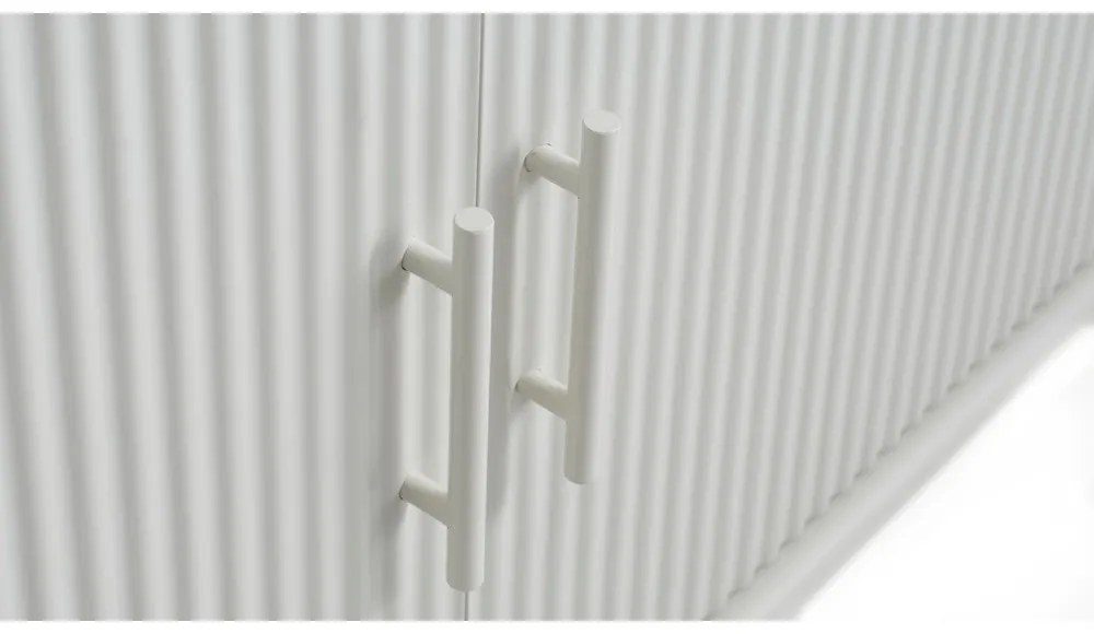 Cassettiera grigia 160x75x45 cm Palma – Unique Furniture