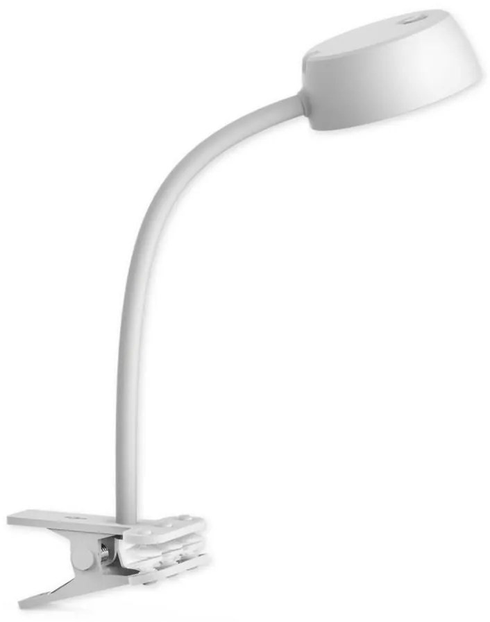 Top Light - Lampada LED da tavolo con clip LED/4,5W/230V bianca