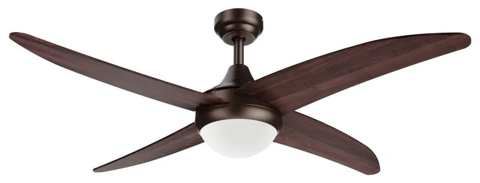 Plafoniera LED in colore naturale scuro ø 13 cm Regal - SULION