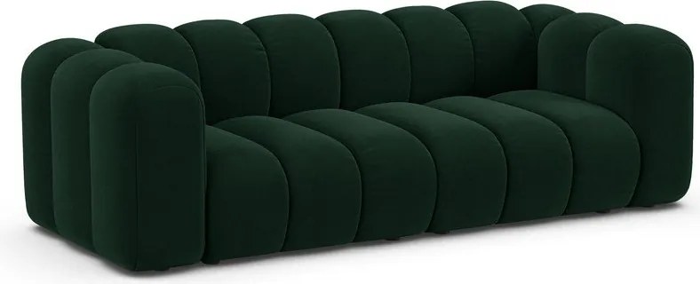 Divano verde scuro 228 cm Lupine - Micadoni Home