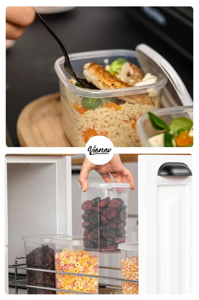 Dózy v sadě 18 ks na mouku/na těstoviny Fresco – Hermia