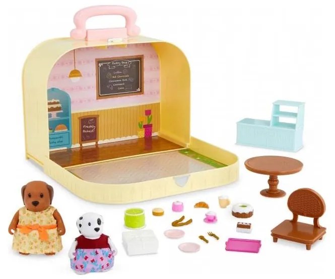 Li'l Woodzeez - Ambientazione in valigia pasticceria