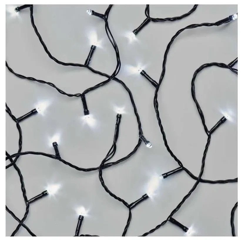 Catena LED natalizia da esterno 100xLED/10m IP44 bianco freddo