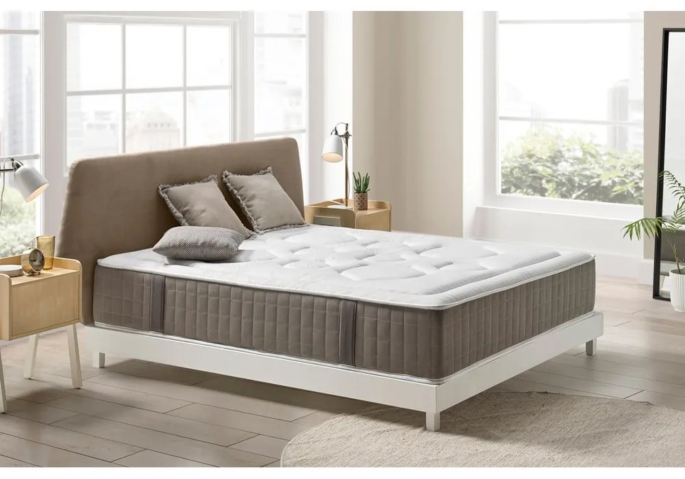 Materasso termoregolatore bifacciale in schiuma dura/media 80x200 cm HEXAFLEX GEL - Moonia