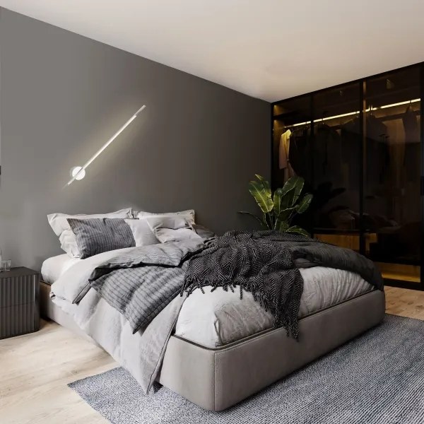 MAXLIGHT W0212 - Applique a LED da esterno RAGNO LED/8,4W/230V IP44 bianco