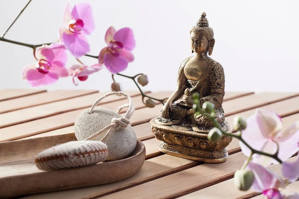 Carta da parati autoadesiva – Natura morta meditativa perfetta