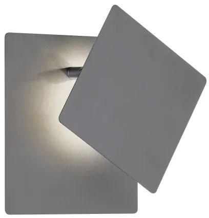 Wofi 4048-102Q - Applique a LED BAYONNE LED/6,5W/230V antracite