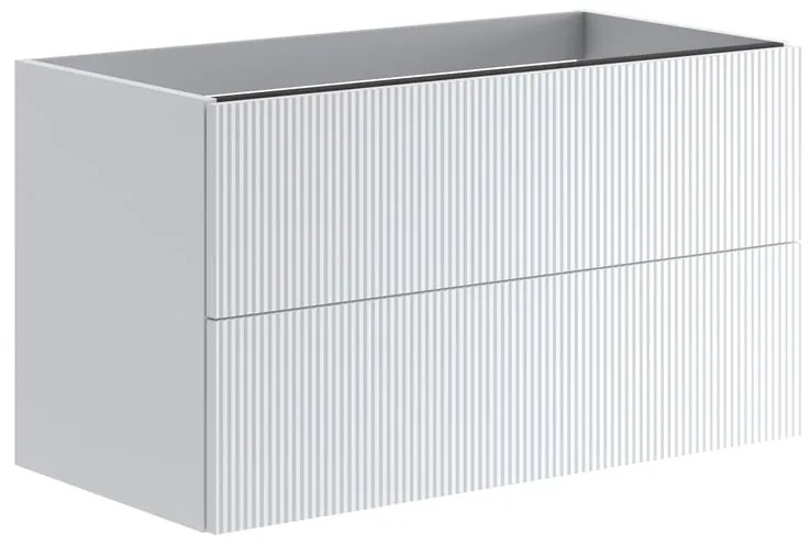 Cassetti in truciolare laccato opaco bianco Opera