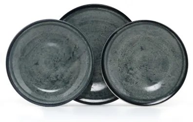 Set da tavola 18 pezzi blu/porcellana