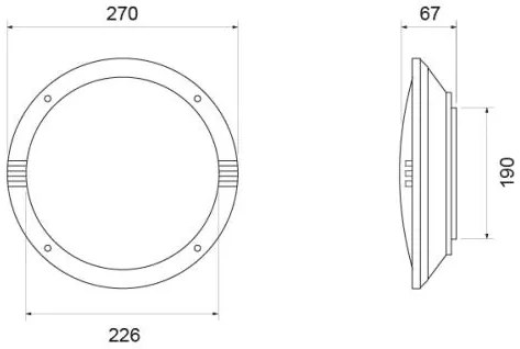 Zero Led 19,5W 1910Lm 3000K