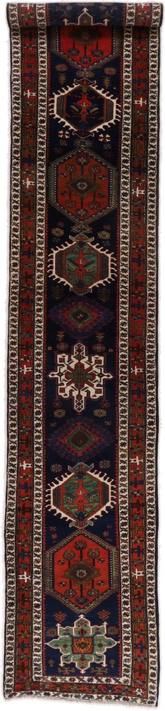 Meshkin Tappeto 100 x 530 (Iran) Annodato A Mano