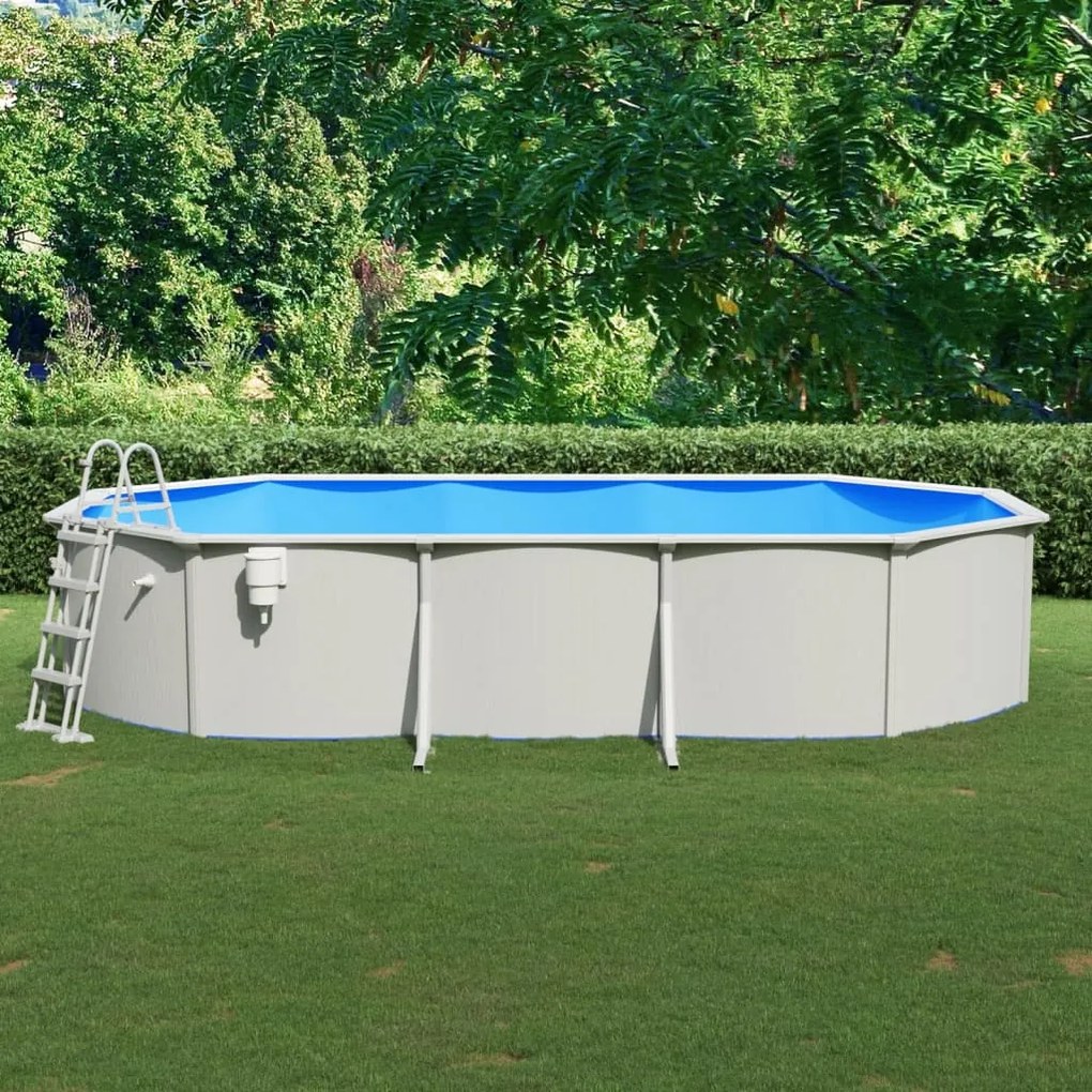 Piscina con Scaletta 610x360x120 cm