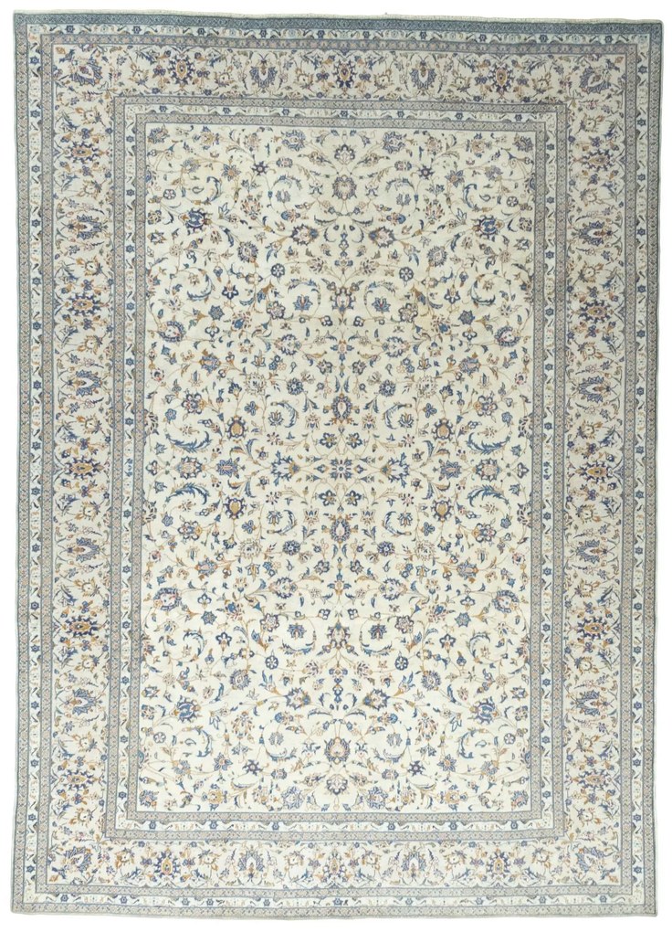 Kashan Tappeto persiano 290 x 400 Beige (Iran) Annodato A Mano