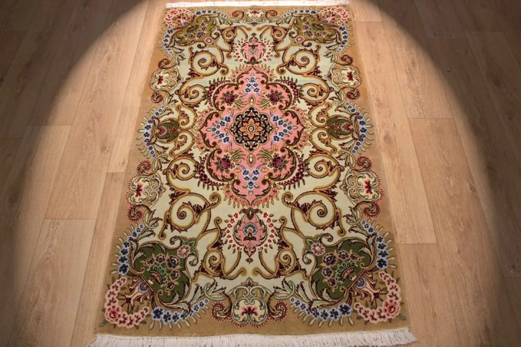 Tabriz Tappeto 100x160 (Iran) Annodato A Mano