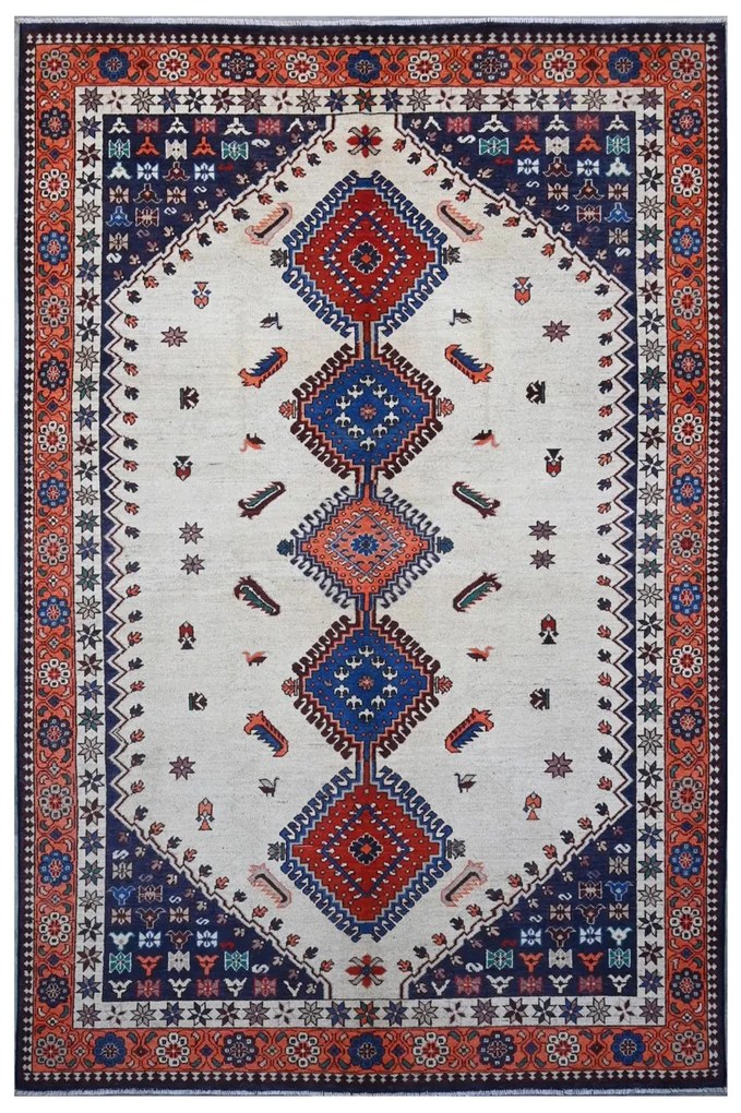 Kazak Tappeto orientale 310 x 200 (Pakistan) Annodato A Mano