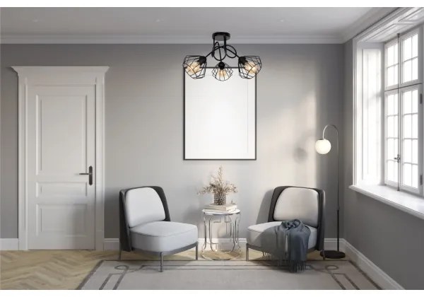 Lampadario a plafone CEED 3xE27/60W/230V