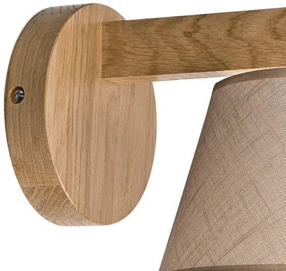 Applique ANTONIO 1xE14/40W/230V quercia