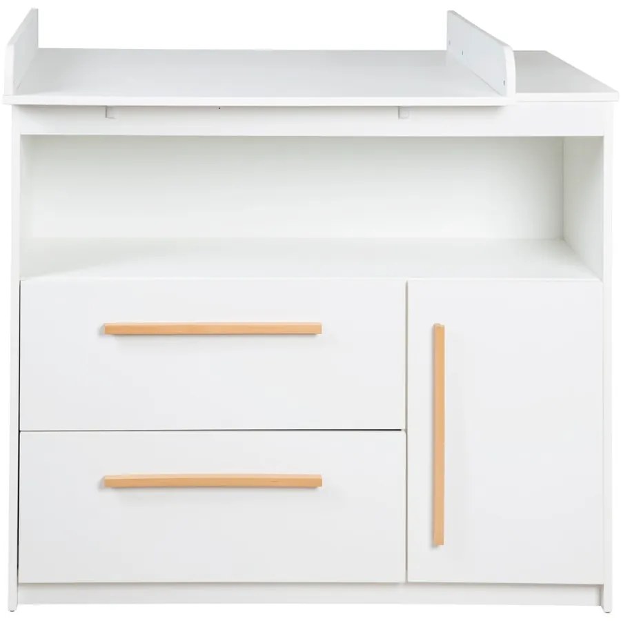 Cassettiera bassa bianca 107x98 cm Lilo - Roba