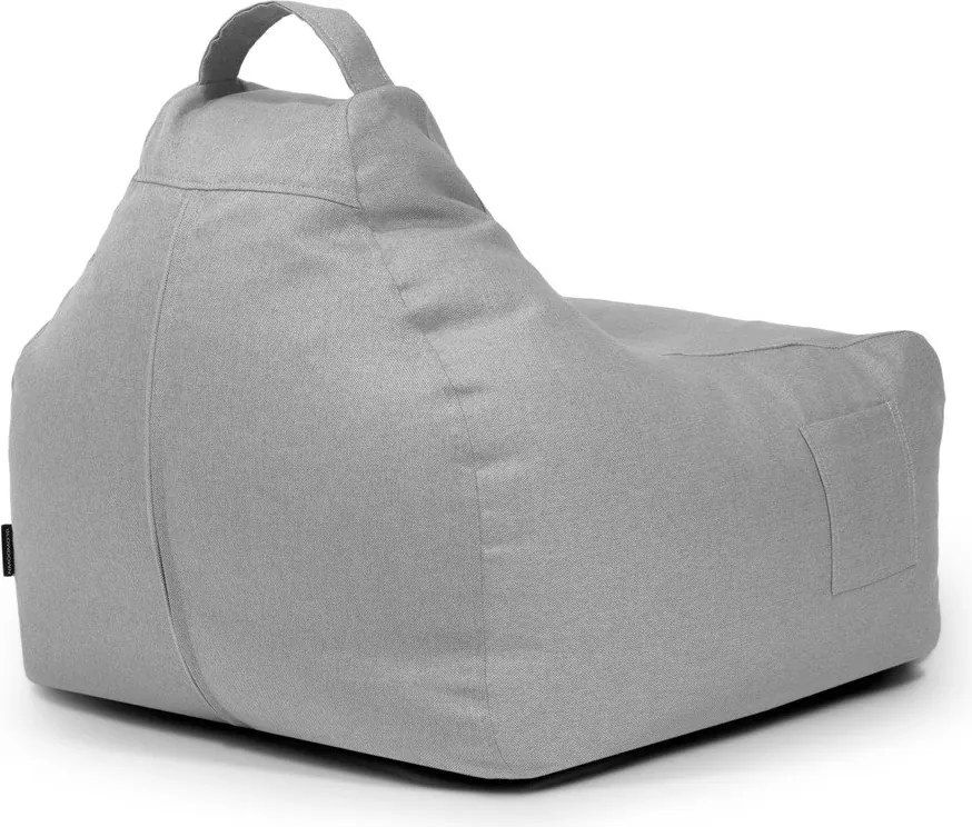 Pouf a sacco per bambini greige Game Amuse – SLOWDOWN