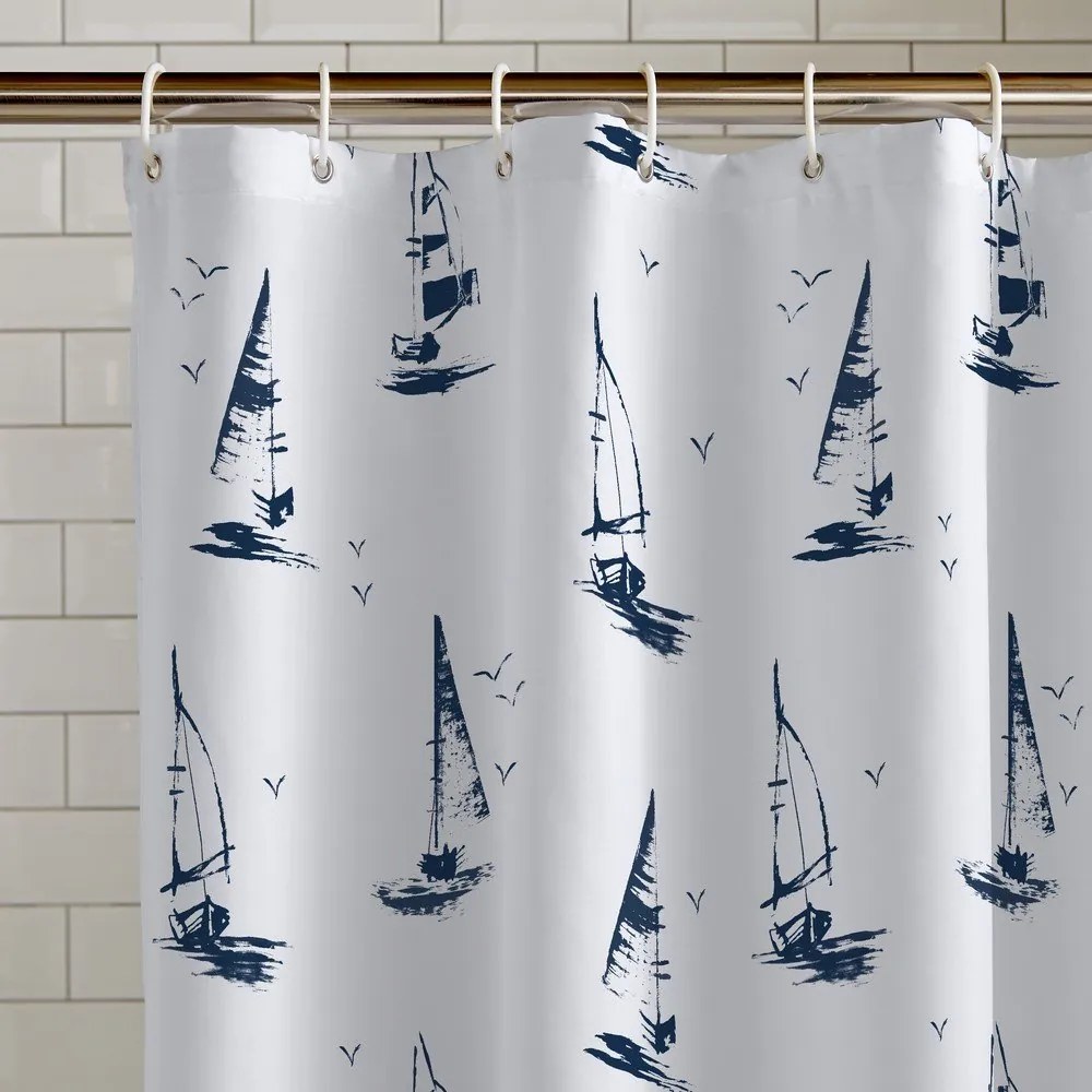Tenda per doccia 180x180 cm Salcombe Boats – Catherine Lansfield
