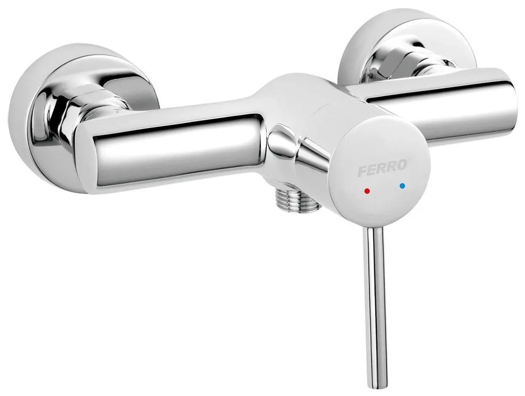 FERRO - Miscelatore per doccia FIESTA, finitura cromata lucida