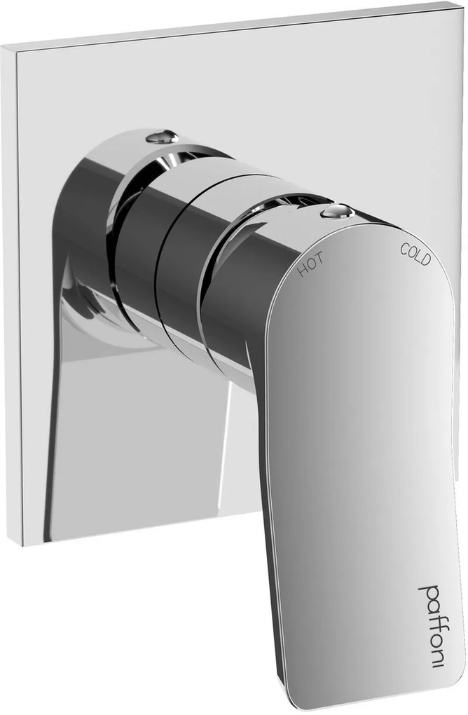 Paffoni tilt set miscelatori lavabo bidet con scarico automatico e doccia incasso 1 uscita cromo