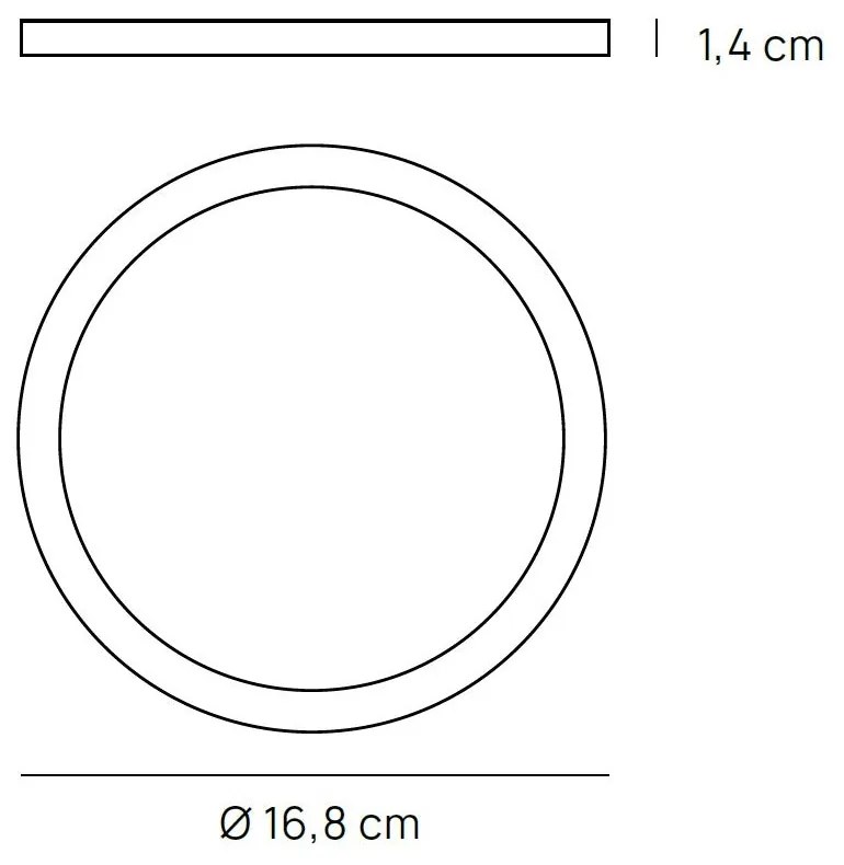 BLAIR Pannello led tondo bianco potenze e dimensioni varie (sostituisce VRD 33)