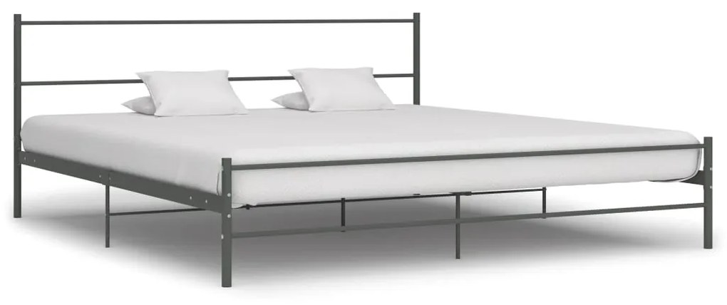 Giroletto Grigio İn Metallo 180x200 Cm /