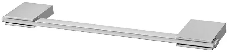 Porta asciugamani da parete 30 cm in acciaio cromato Futura