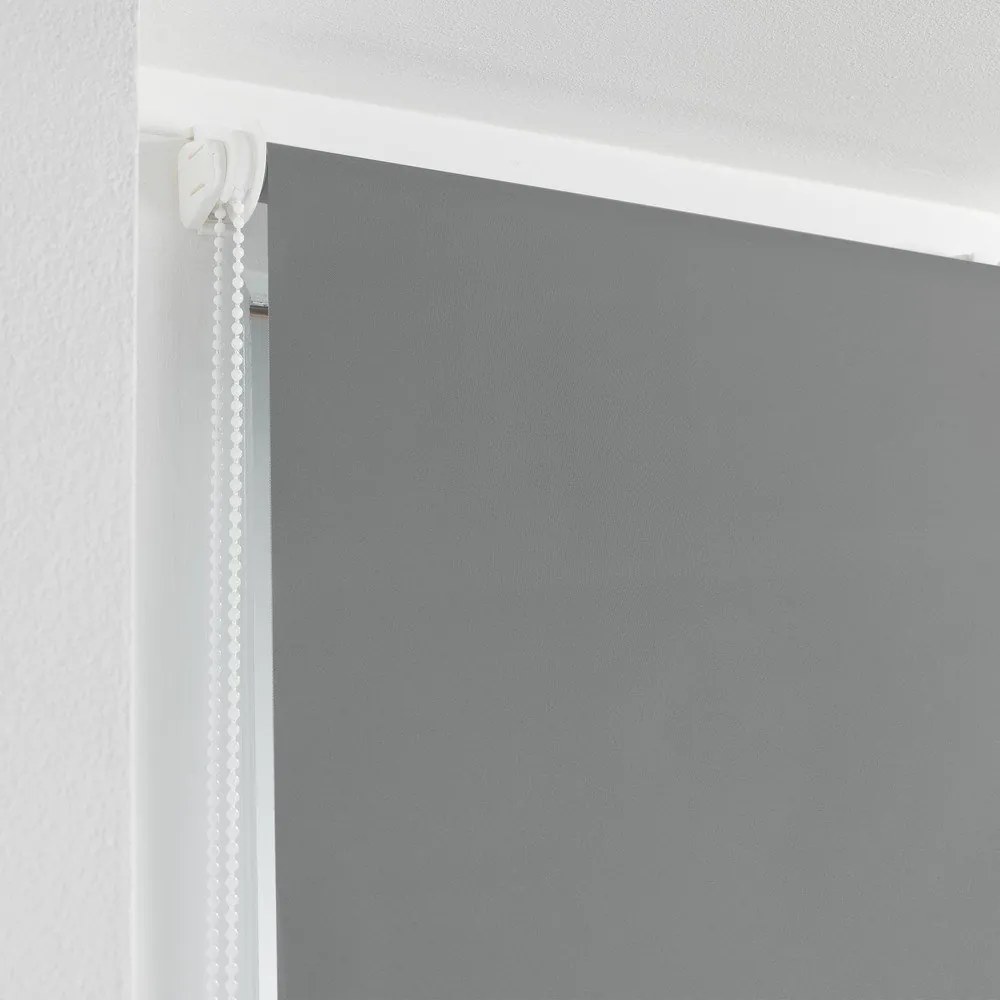 Tenda a pacchetto grigia in tessuto 90x180 cm Occult – douceur d'intérieur