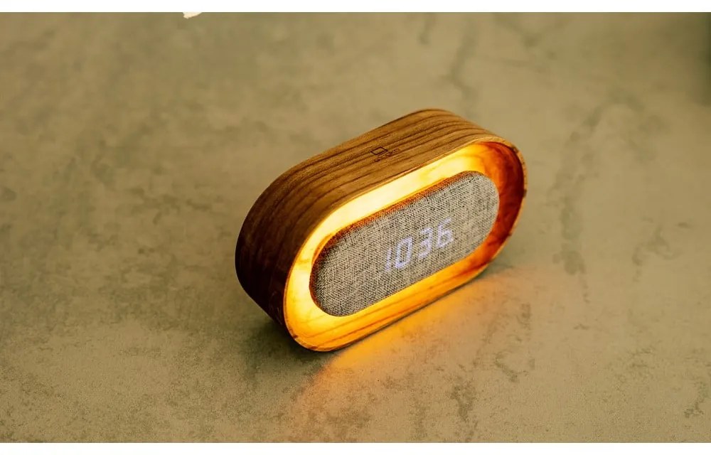 Sveglia digitale Lumos Ash – Gingko