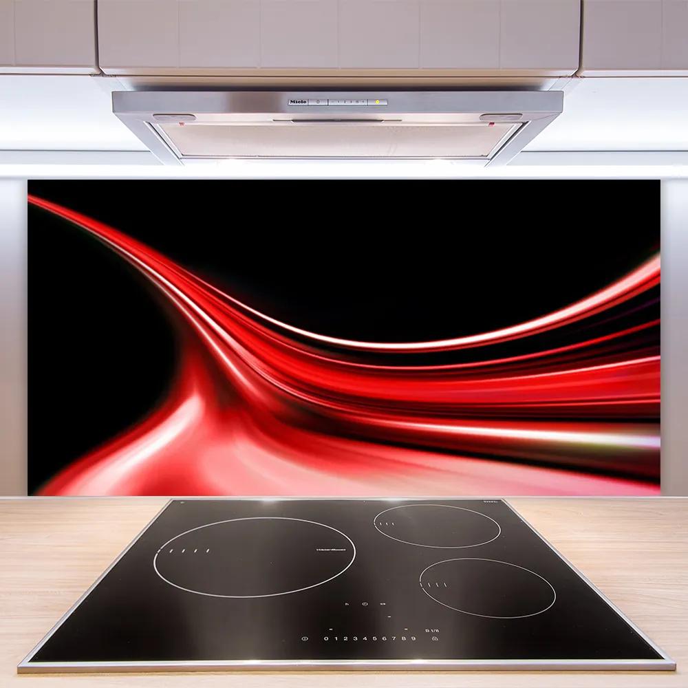 Rivestimento parete cucina Linee astratte Art 100x50 cm