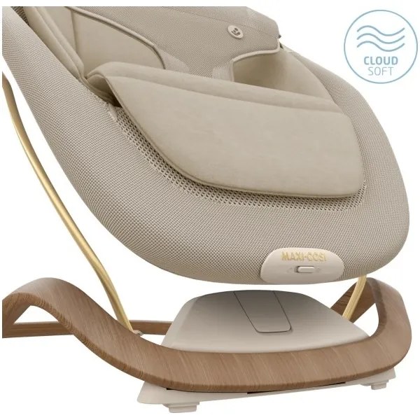 Maxi-Cosi - Dondolo vibrante per bambini DOVE PRO 3xAA beige