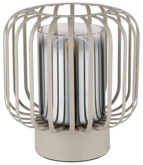 Globo 15758T - Lampada da tavolo ALFRED 1xE27/40W/230V