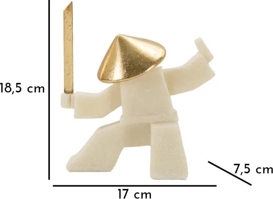 Samurai Oda Quarzy -A- Cm 17X7,5X18,5