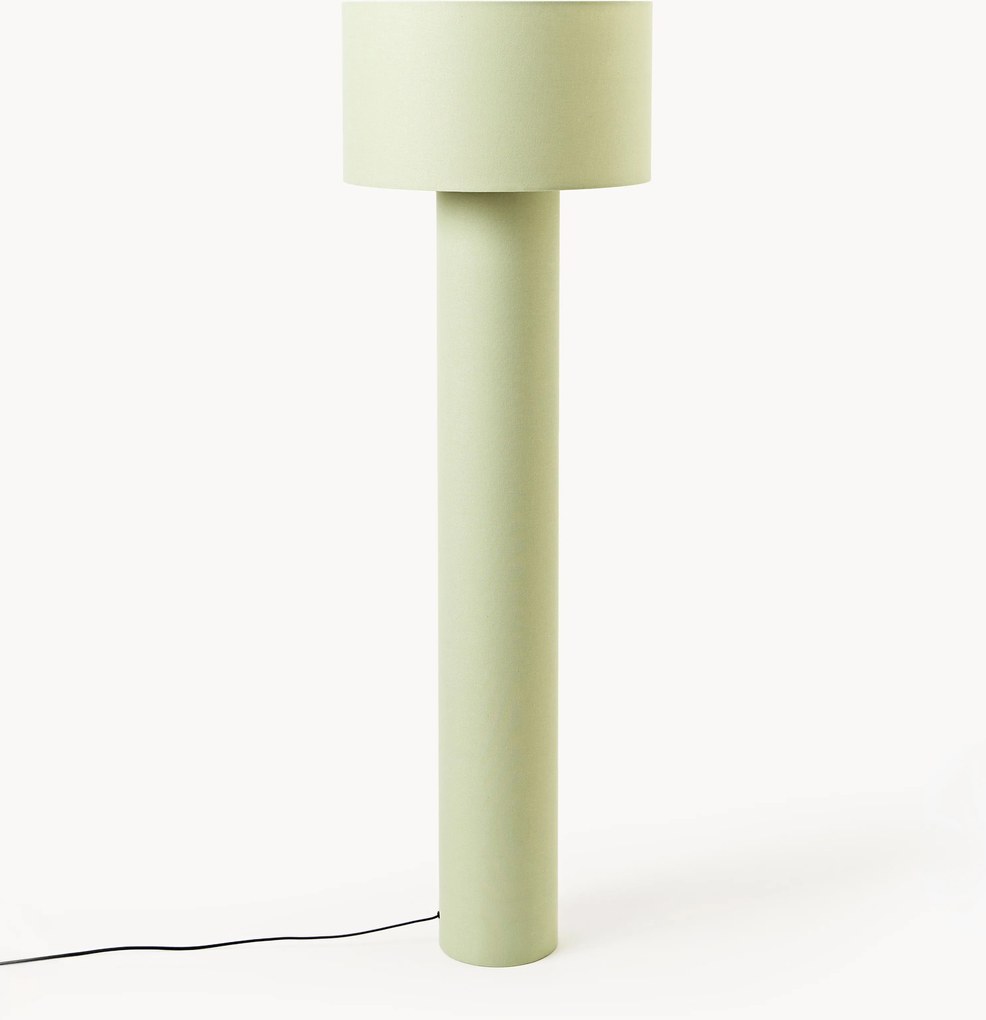 Lampada da terra in lino Ron